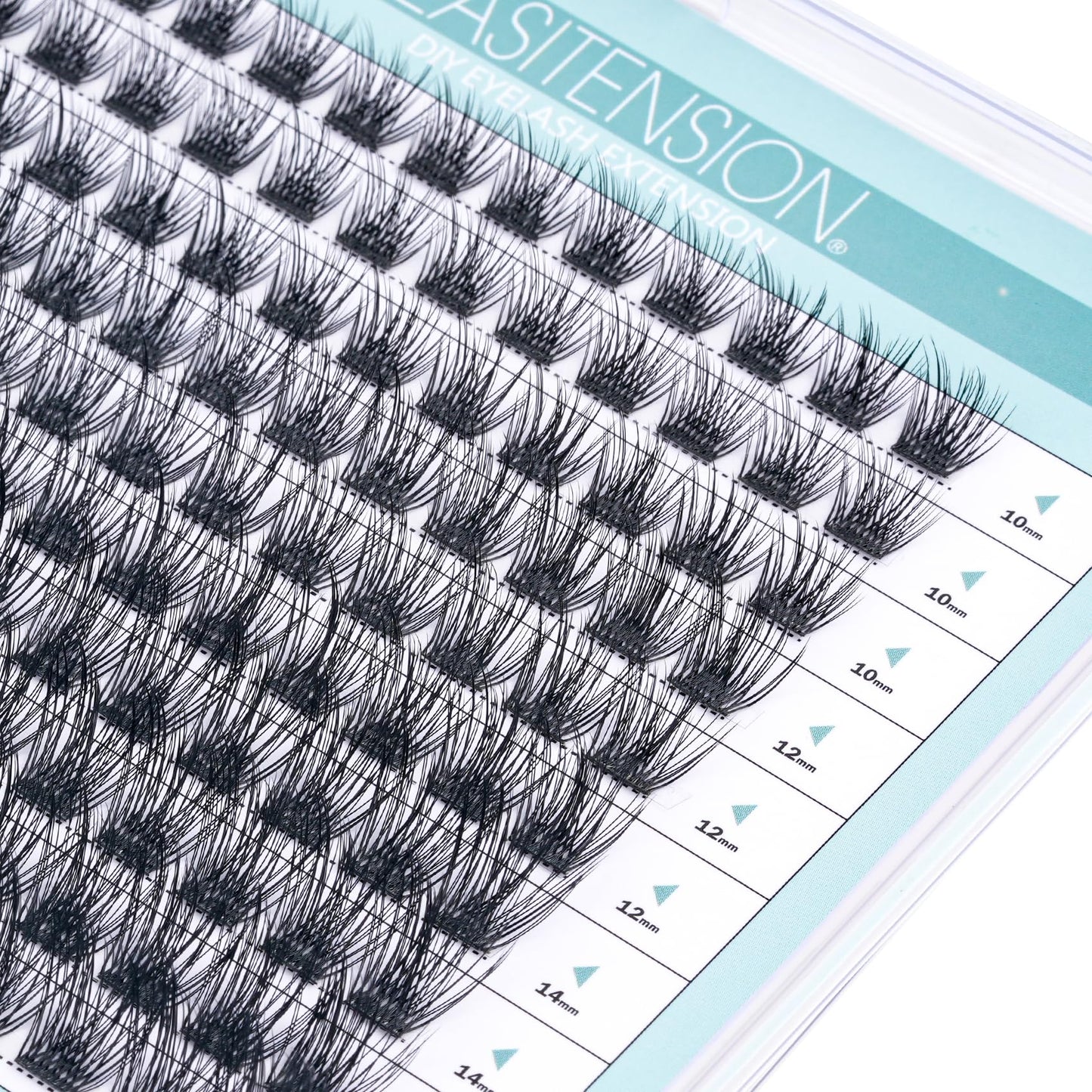 DIY Eyelash Extension Lash Clusters 120 Clusters False Eyelash 3D Effect Individual Natural Lashes Set at Home Eyelash Extension Kit Lashes Pack Volume Mixed