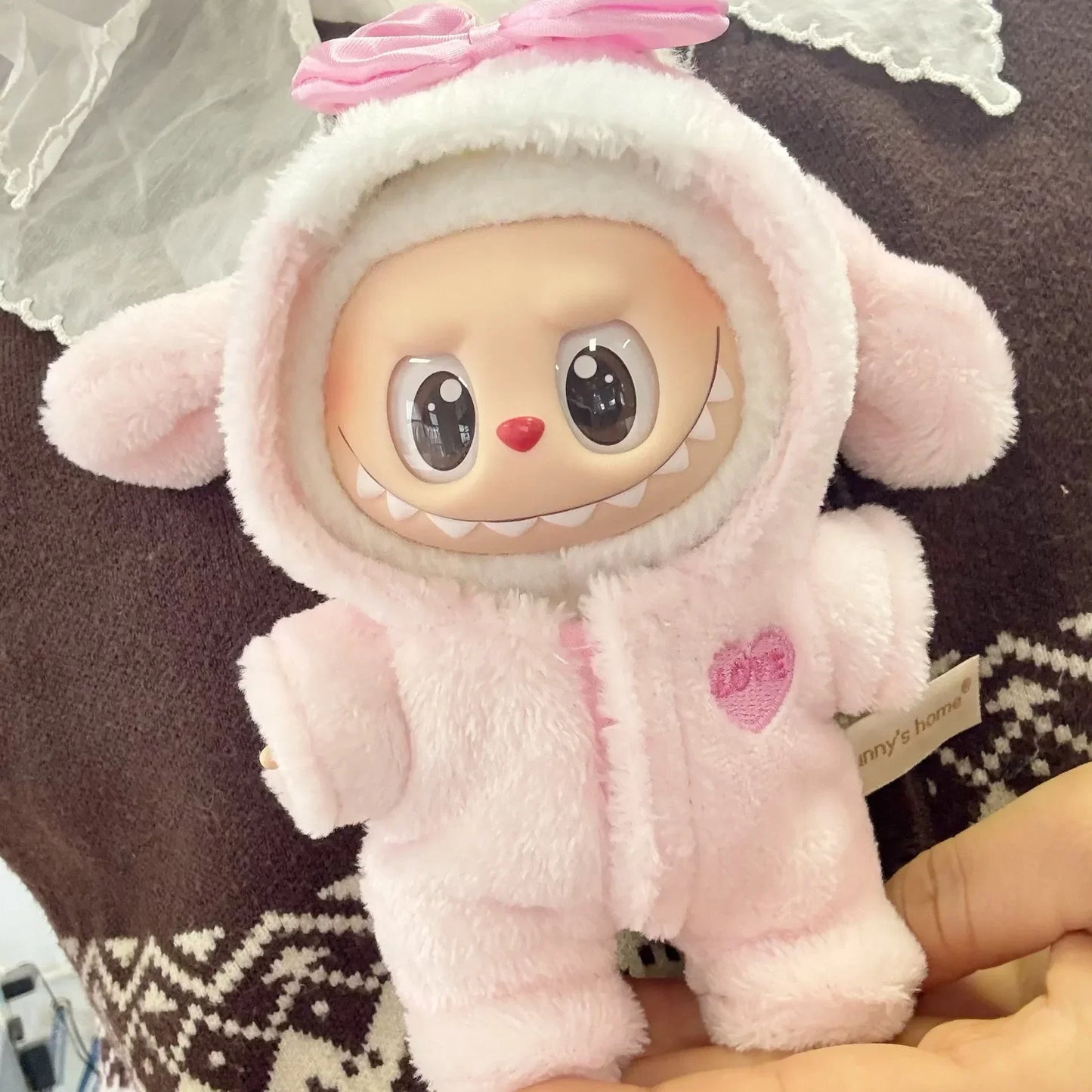 Labubu Baby Penguin Doll Clothes Set