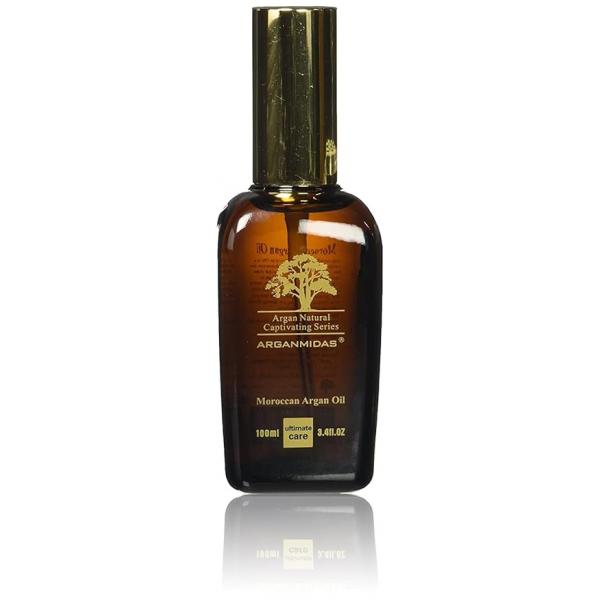 Moroccan Argan Oil 100ml Perfect for Leave in Treatment & Conditioner ALSO Face and Body- Wonderful Anti Aging, Wrinkle Beauty Secret,