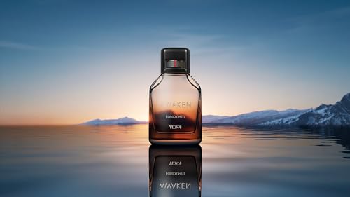 TUMI AWAKEN [08:00 GMT] Gift Set - Refreshing Cologne & Body Wash for Men - 3.4 oz & 1.0 oz Eau de Parfum, 6.7 oz Body Wash
