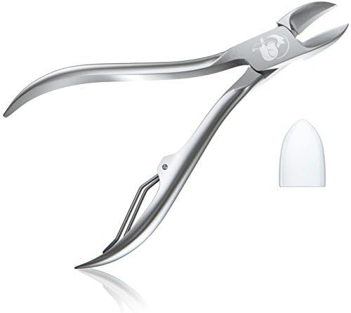 Toenail Clippers for Thick Nails, Medical Grade Stainless Steel Nail Nippers Trusted by Podiatrists for Seniors, Men, and Women – Ideal for Thick Toenails & Foot Care