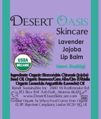 8 Organic Jojoba Oil Lip Balms; 4 different scents: Lemon, Lavender, Orange, Unscented. Each Lip Balm is .15 oz/4.5 gm. Contains scent but there is no taste.
