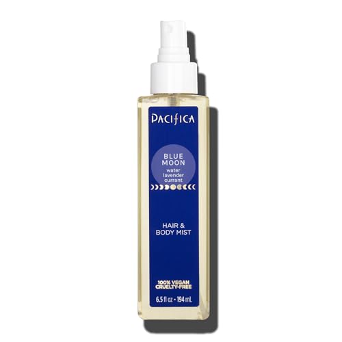 Pacifica Hair & Body Mist - Neon Moon Hair & Body Spray for Women –w/Sandalwood, Jasmine & Spices Perfumes for Women - Hair Perfume - Alcohol-Free Vegan & Cruelty-Free Clean Beauty