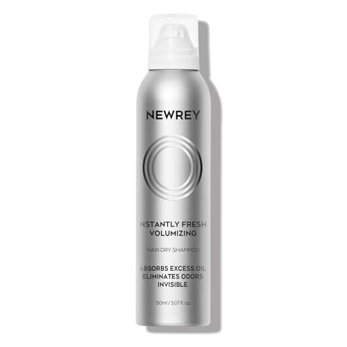 Dry Shampoo Spray for Women & Men - Freshens hair, Residue-Free, Volumizing Formula with Rice Starch - Absorbs Oil, Eliminates Odors - 5.07 oz