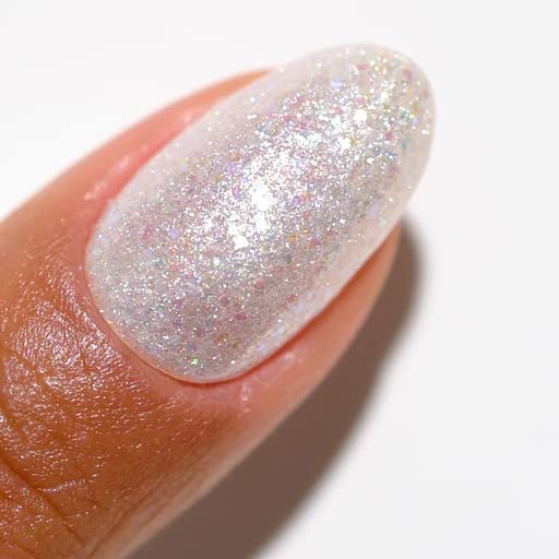 DND Gel Polish Set - 1 each of Glitter Gel Polish and Glitter Nail Polish, 0.5 Fl Oz