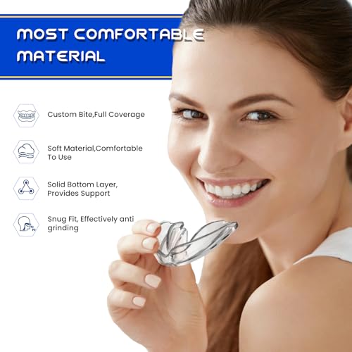 Mouth Guard for Clenching Teeth at Night, Dental Night Guards for Sleep, Night Guards for Teeth Grinding, Nighttime Protection for Women & Men Heartstopper. Dois garotos um encontro - vol. 1HX