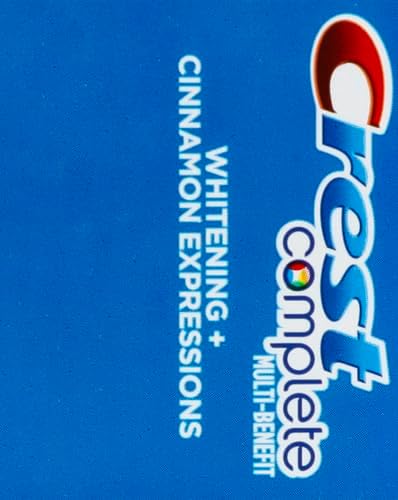 Crest Whitening Expressions Fluoride Anticavity Toothpaste, Cinnamon Rush, 6 oz