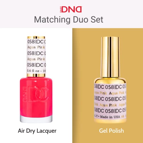 DND Gel Polish Set, Gray Collection, UV/LED GelPolish and Air Dry Nail Lacquer, Matching Chip-Free Polish Duo, 0.5 Fl Oz Each