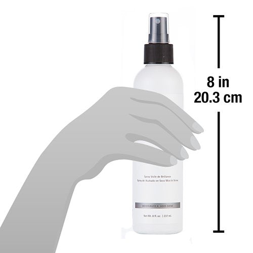 Design Essentials Wave By Design Mist & Shine Dry Finishing Spray - Moisturizes & Add Shine - 8 Oz