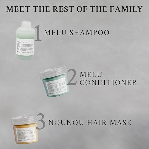 Davines MELU Hair Shield, Heat Protection, Soft And Shiny Results For All Hair Types, 8.42 Fl Oz