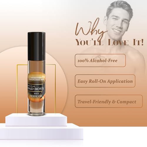 MOBETTER FRAGRANCE OILS Carolinas Bad Boys Cologne Fragrance Body Oil for Men