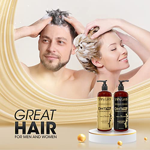 DHT Pro Shampoo and Conditioner Advanced Formula with Procapil and Capixyl, DHT Blockers and Natural Extracts, Hair Loss Solution for Men and Women, Stimulates Follicles, Prevents Thinning Hair