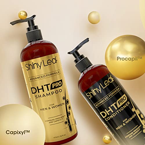 DHT Pro Shampoo and Conditioner Advanced Formula with Procapil and Capixyl, DHT Blockers and Natural Extracts, Hair Loss Solution for Men and Women, Stimulates Follicles, Prevents Thinning Hair