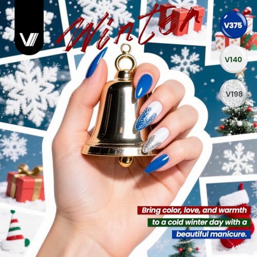 VANREESA 60 Pcs Gel Nail Polish Set, 55 Colors Gel Polish with Base Coat & 4 Effects Top Coat Full-Color Gel Polish Set All Seasons Nail Kit Gifts for Women Girls Nail Salon at Home