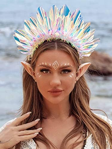 DRESBE Light Up Headband LED Headbands Glow Party Crown Hair Accessories for Women
