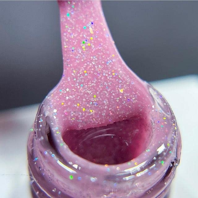 Twinkled T Gel Baby Gel Nail Polish - Long Lasting 15ml Soak Off LED UV Nail Lamp Gel Polish for Nail Art 0.5oz (Bel Air Baby)