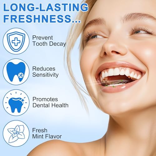 9.9% Hydroxyapatite Toothpaste for Enamel Protection and Tooth Strengthening, (2PCS) Nano Hydroxyapatite Toothpaste, Gentle Mint, Fresh Breath, Daily Use for Oral Health