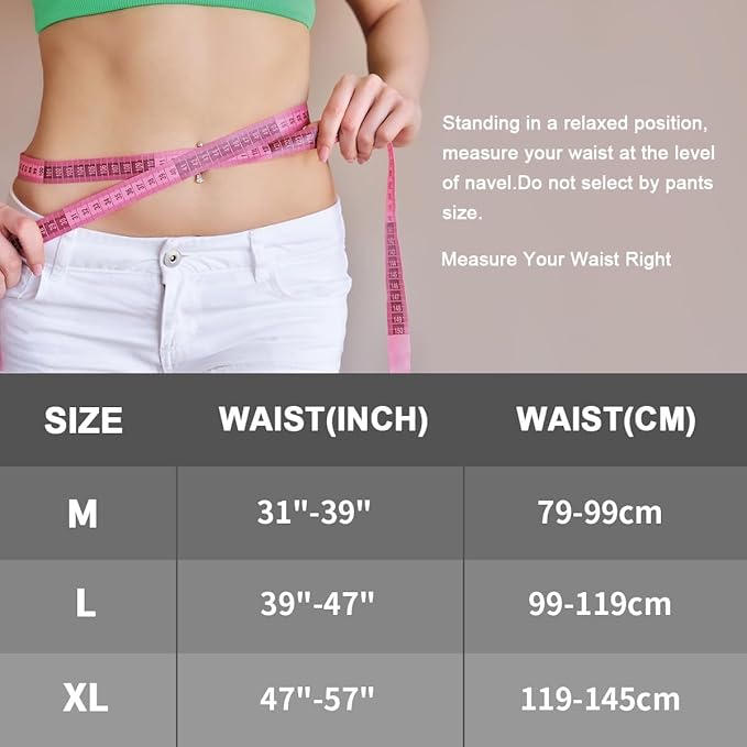 Cordless Heating Pad Back Massager Brace for Lower Back Pain Relief, Heated Back Brace Vibration Wrap with Rechargeable Battery, Warmer Lumbar Support Belt with Massage for Cramps (XL)