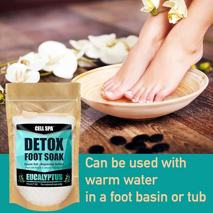 CS-900 Twice Powerful 6.5" x 5.5" Ion Detox Foot Bath Arrays Flat Dual Coil Stainless Steel Aqua Ionic Cleanse Array Compatible With Most 1/4" Plug Type Detox Machines (EUCALYPTUS)
