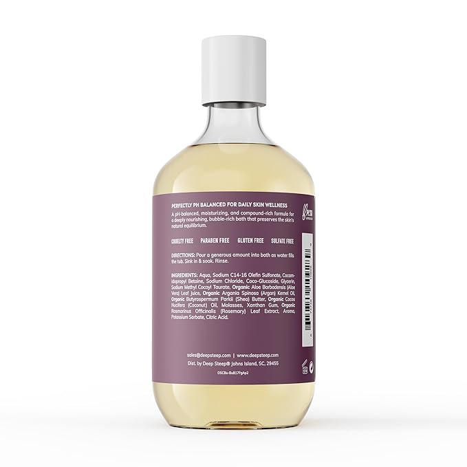Deep Steep Bubble Bath, 17oz (Fig Apricot)