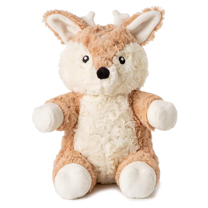 Cloud b Sound Machine with White Noise Soothing Sounds | Cuddly Stuffed Animal & Nomadic Nightlight | Record Parent Voice | Adjustable Settings and Auto-Shutoff | LoveLight Buddies - Finley Fawn