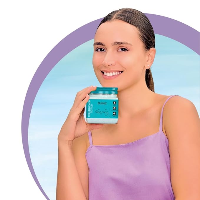 DR.RASHEL Hyaluronic Scrub For Youth Revitalizing, Nourishing, Hydrating & Elasticity - 380ml / 12.84 Fl Oz