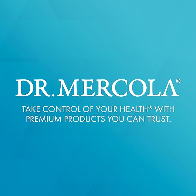 Dr. Mercola Vitamins D3 & K2 Low Dose, 30 Servings (30 Capsules), 1,000 IU Vitamin D3 & 45 mcg Vitamin K2 (MK-7) Per Capsule, Dietary Supplement, Supports Healthy Immune Function, Non-GMO