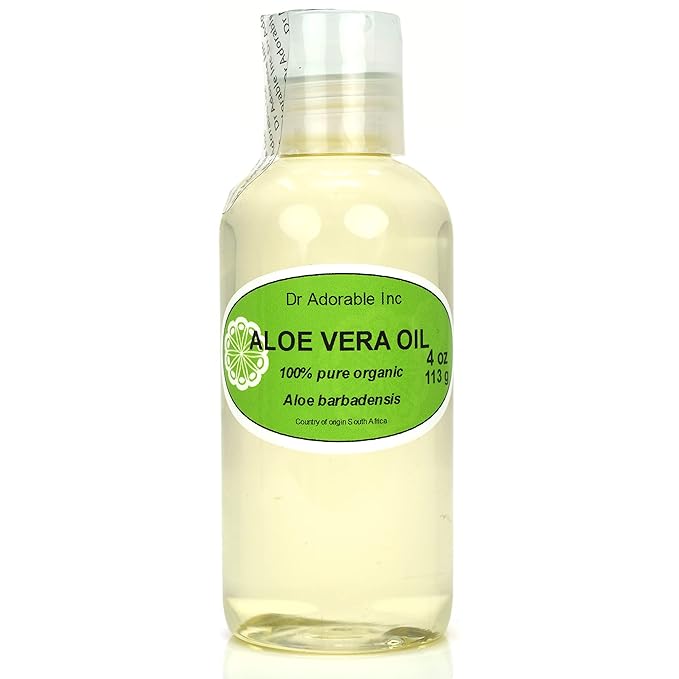Dr Adorable - 4 oz - Aloe Vera Oil - 100% Pure Natural Organic