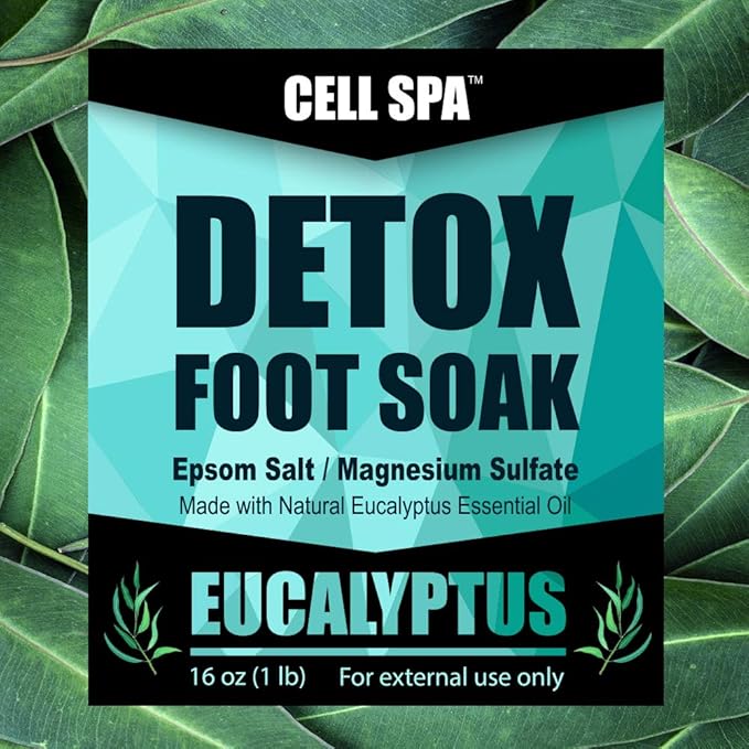 CS-900 Twice Powerful 6.5" x 5.5" Ion Detox Foot Bath Arrays Flat Dual Coil Stainless Steel Aqua Ionic Cleanse Array Compatible With Most 1/4" Plug Type Detox Machines (EUCALYPTUS)