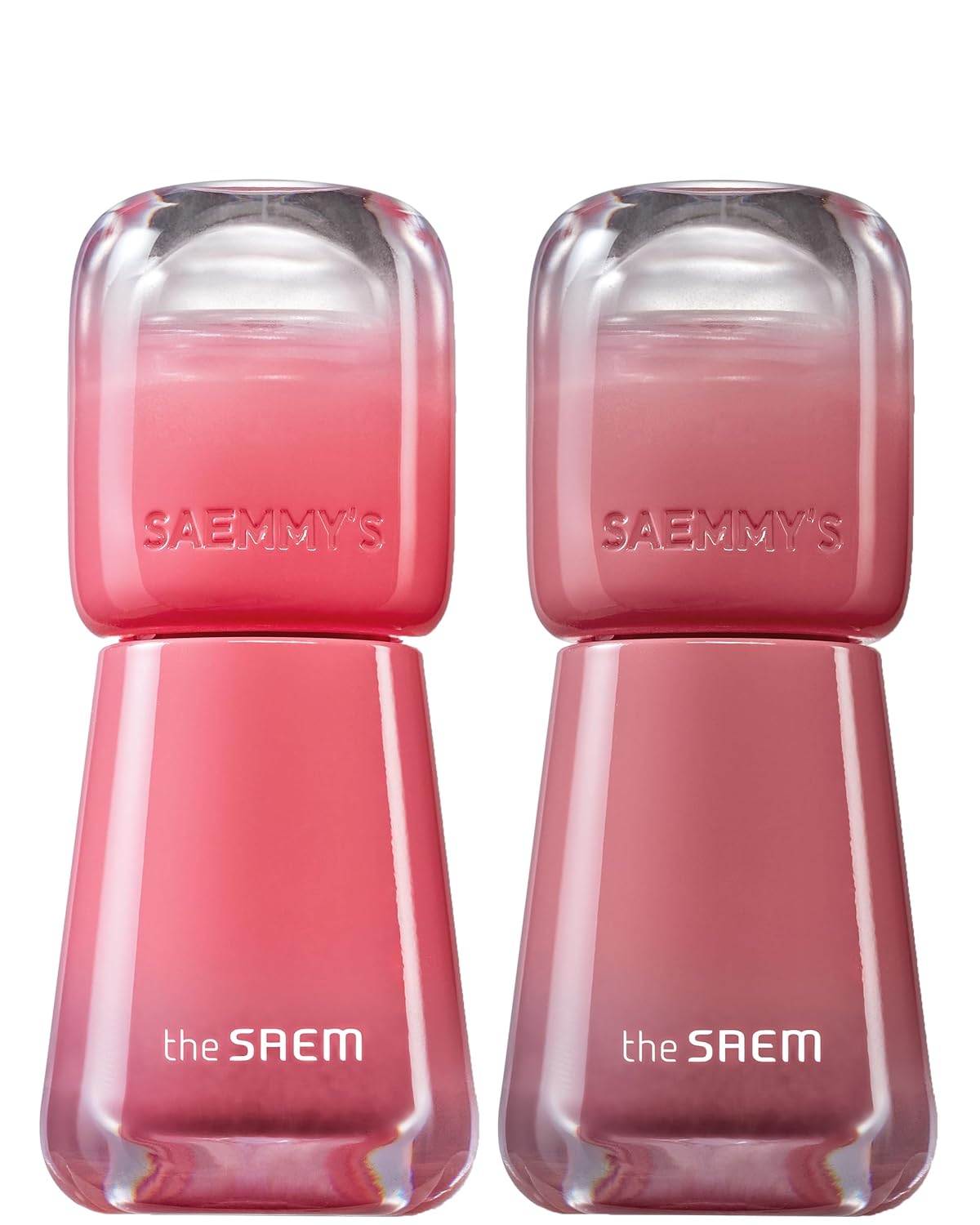 THESAEM Saemmy's Ade Shot Tint (03, 04) - Korean Lip Titnt, Water Gel Lip Stain with Plump Glowy Moisturizing Finish, Buildable Radiant Gloss, Long-Lasting Comfort, 0.1 fl.oz.