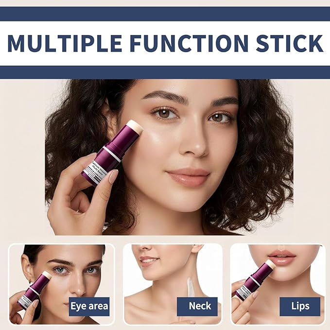 2PCS Vitaliq Calcium Multi Balm, Calcium Volume Multi Balm, Wrinkle Core Stick for Face, Collagen Moisturing Stick, Anti-aging, Hydrating, Moisturizing Cream