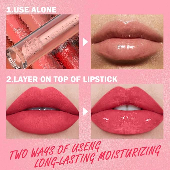5Pcs Matte Liquid Lipstick + Lip Oil Set – Long Lasting Waterproof Velvet Lip Stains, Non-Stick Cup Matte Lip Gloss Makeup Kit with Hydrating Lip Oil for Soft, Smooth Lips Set:U-03#