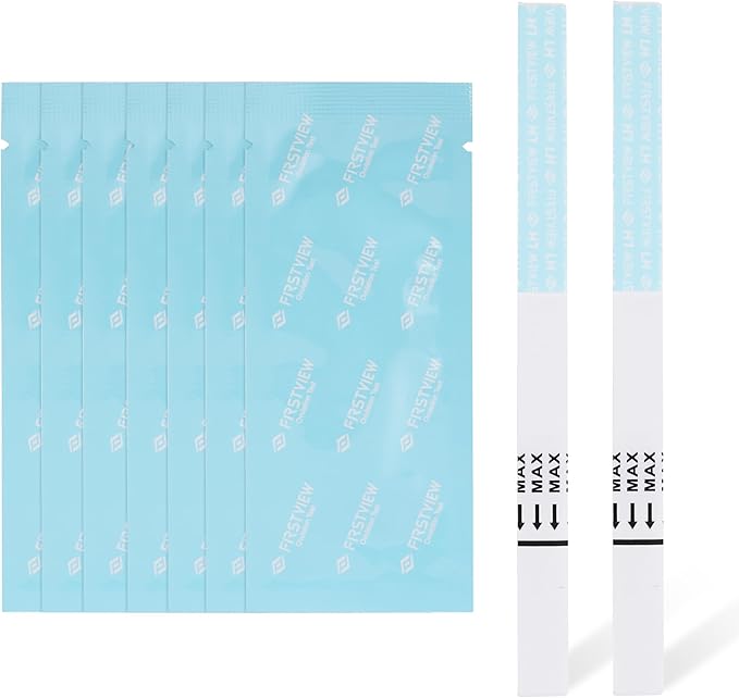 50 Pack of Ovulation Tests Home Fertility Predictor Kit for Women Clear & Accurate Rapid Result Tracker Helps Get Timing Right While Planning for Baby