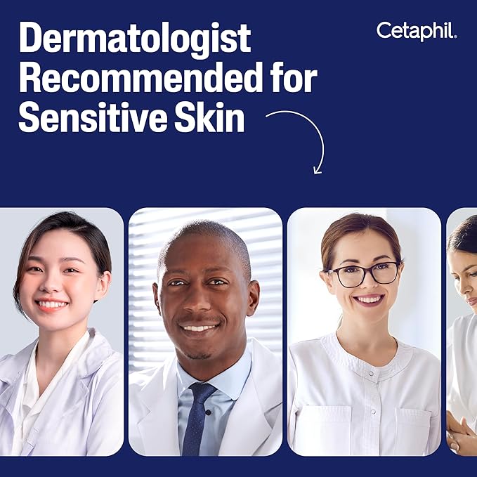 Cetaphil Face & Body Moisturizer, Hydrating Moisturizing Lotion for All Skin Types, Suitable for Sensitive Skin, NEW 4 oz Pack of 3, Fragrance Free, Hypoallergenic, Non-Comedogenic