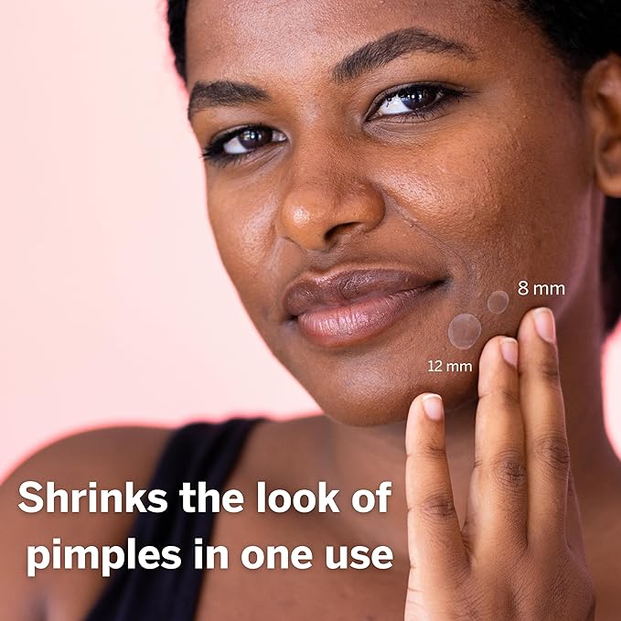 Dot Pimple Zit Patches for Face – Dermatologist Recommended & Ranked 1 for Most Effective Blemish Support – All Natural Hydrocolloid Acne Stickers with Vitamin C & Salicylic Acid (8 & 12 mm, 72 ct)