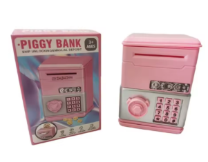 Password Children's Toy Piggy Bank Mini ATM Cash Saving Money Box Child Gift Financial Saving Toys Money Saving Bank Boys Girls