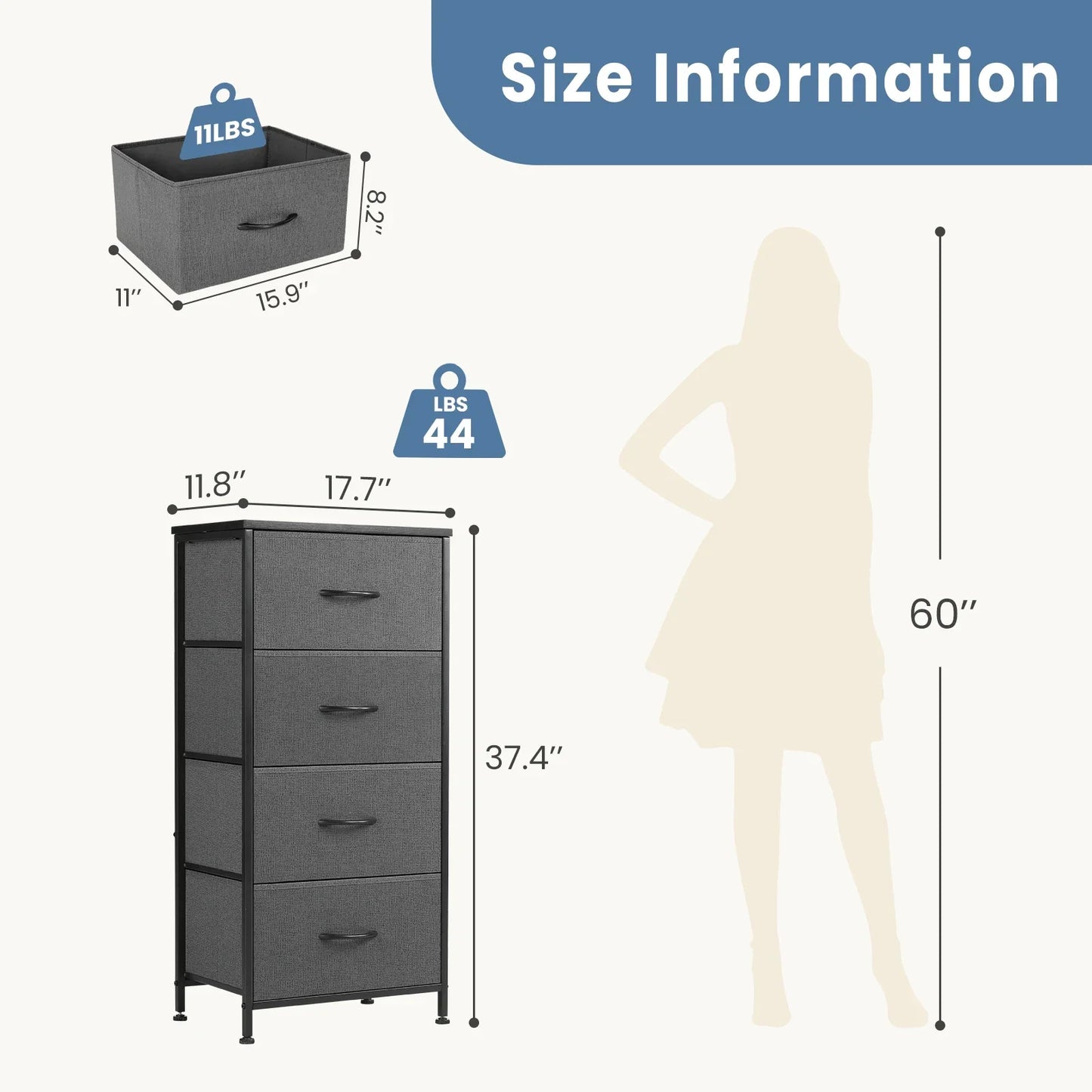 Dresser for Bedroom Storage