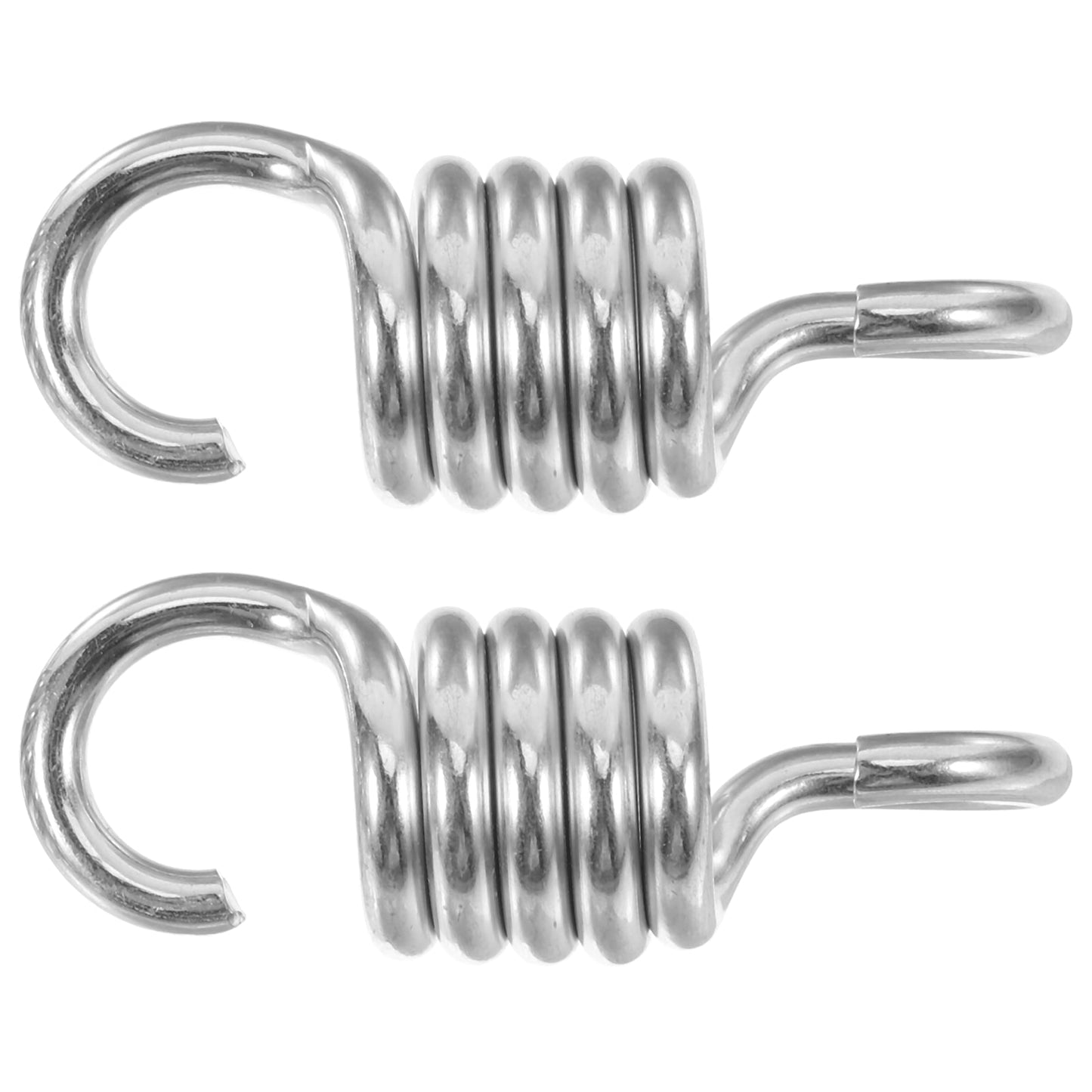 Niceauty 2Pcs Spring Hook for Hanger with Steel Design